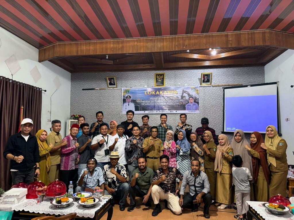 Foto bersama Peserta loka karya