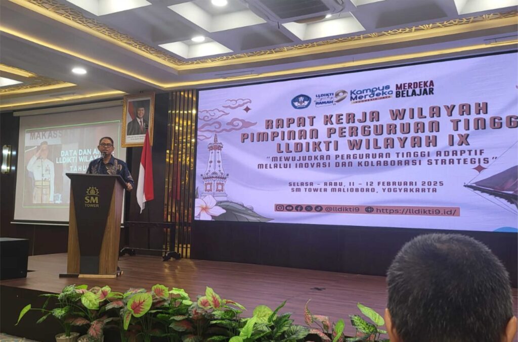 UMKOTA Hadiri Rakerwil LLDIKTI Wilayah IX: Perkuat Inovasi & Kolaborasi Pendidikan Tinggi