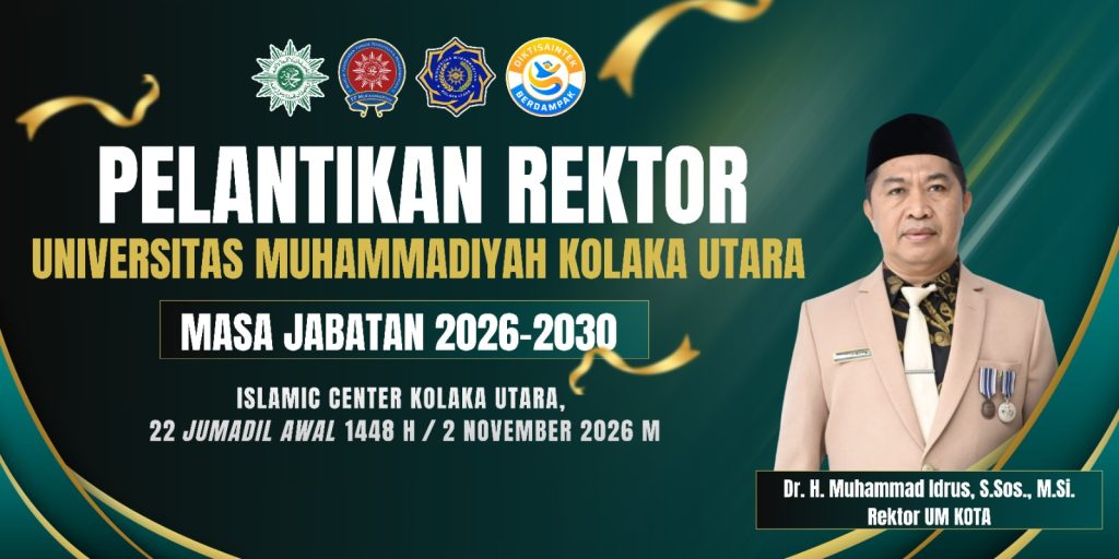 Pelantikan Rektor Universitas Muhammadiyah Kolaka Utara Masa Jabatan 2026-2030